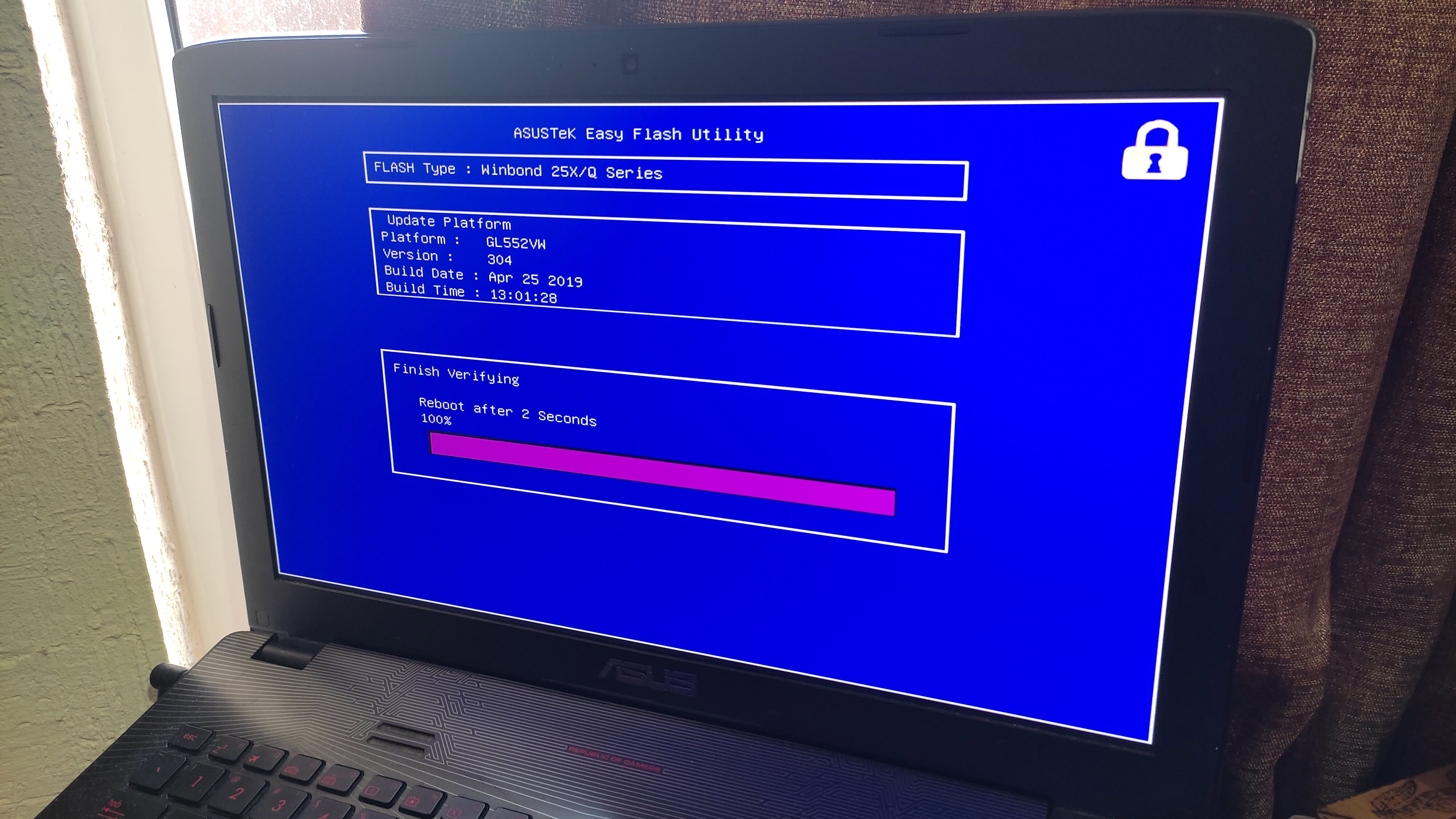 Actualización de bios
